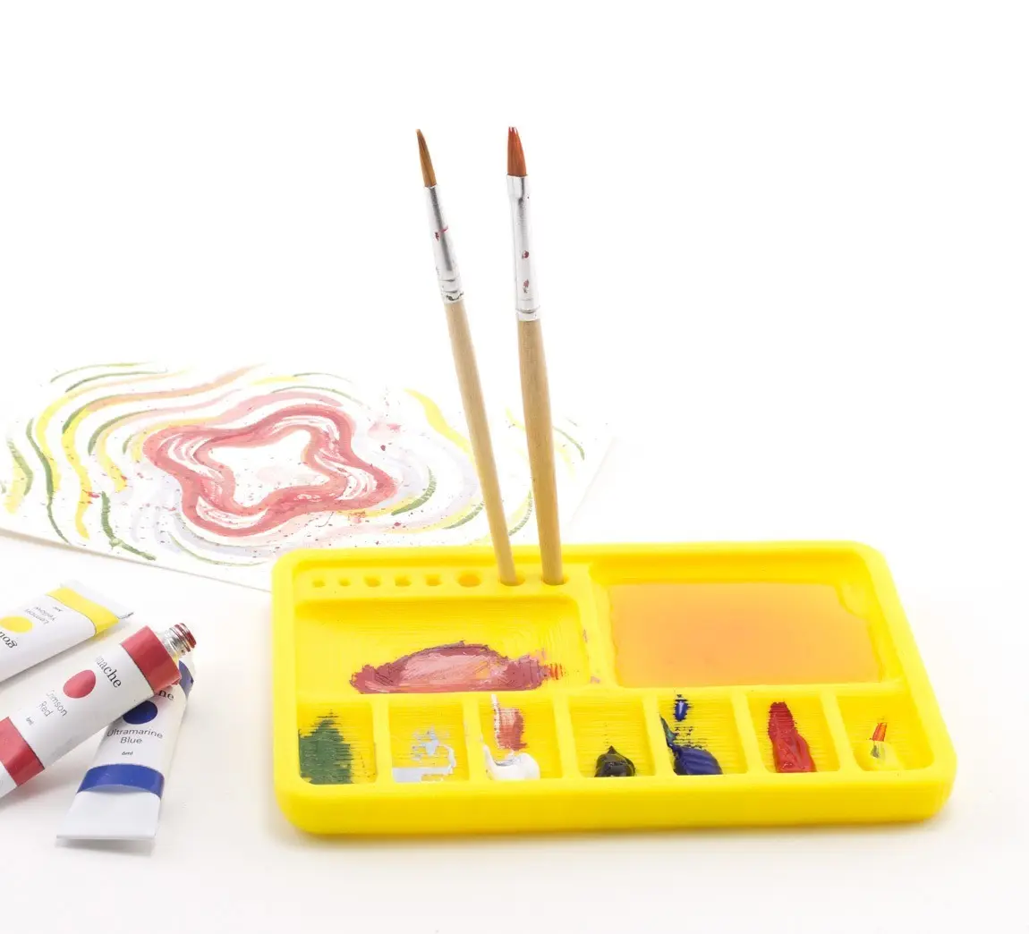 Watercolor Palette — modelo 3D