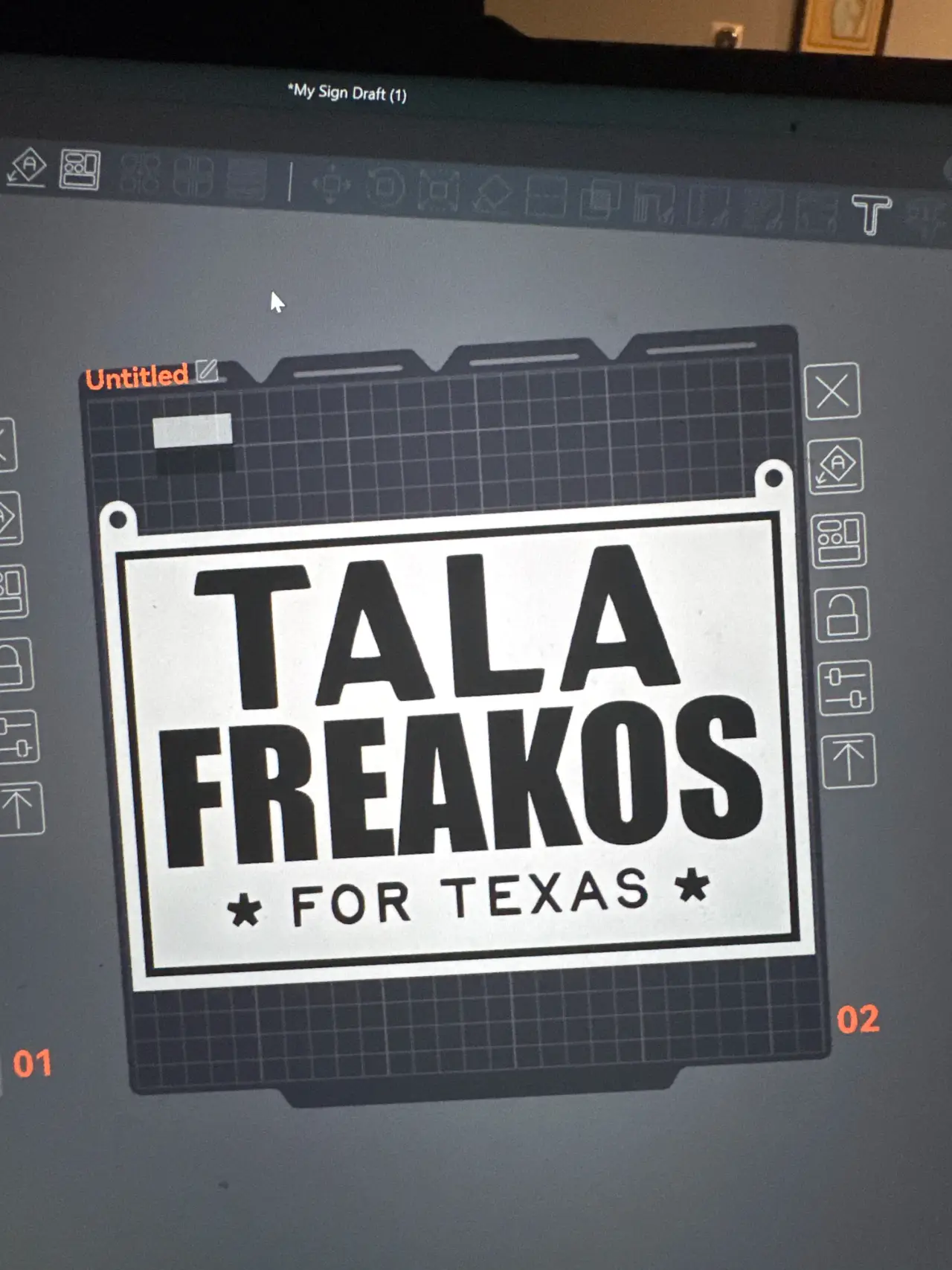 James Talarico for Texas - Yard Sign — modelo 3D