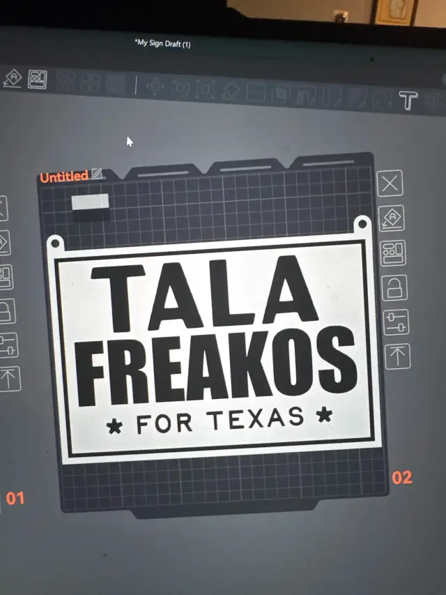 James Talarico for Texas - Yard Sign — modelo 3D
