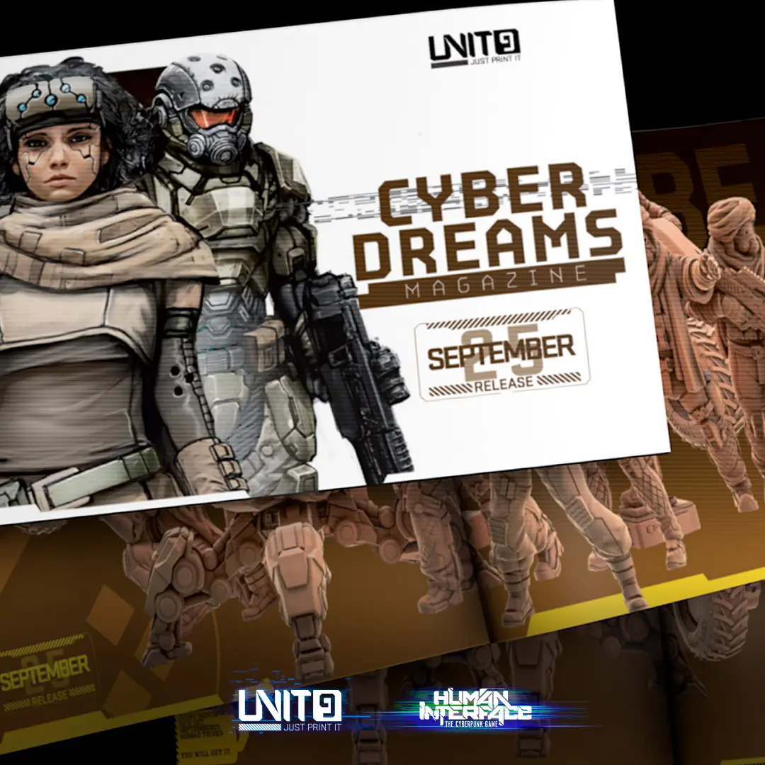 Cyber Dreams Magazine September25 — modelo 3D