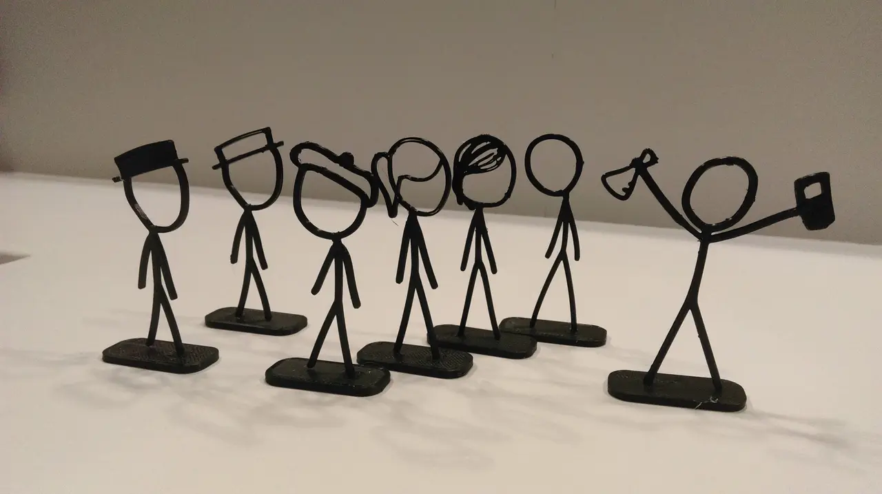 xkcd characters — modelo 3D