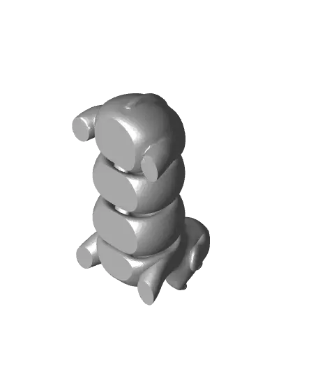 Articulated Sausage Dog - UnicornicNZ — modelo 3D