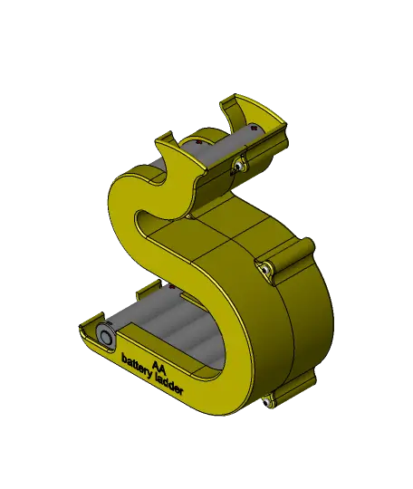 Battery ladder. — modelo 3D
