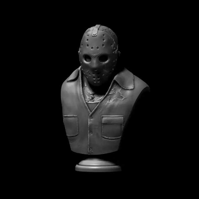 Jason Voorhees bust — modelo 3D