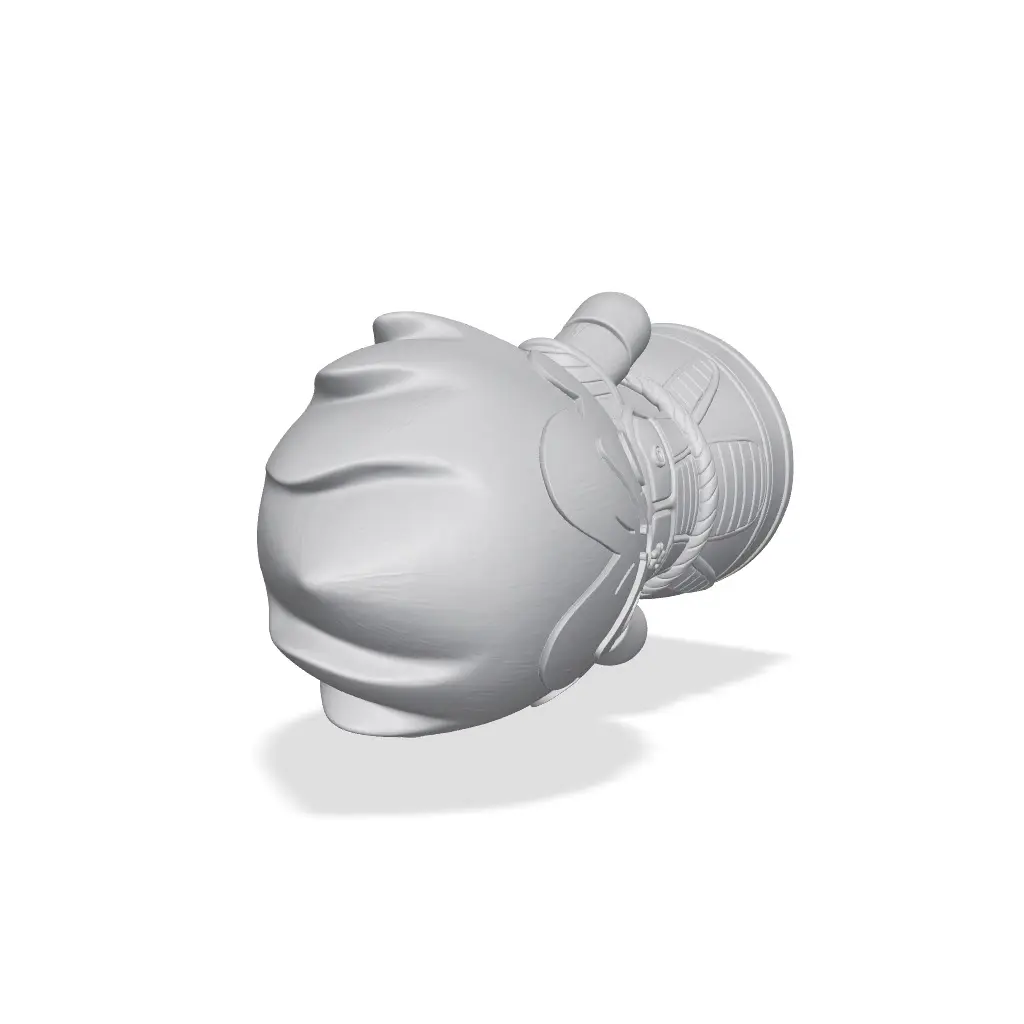 Kokeshi Doll Vegeta | Multicolour & Single Colour — modelo 3D