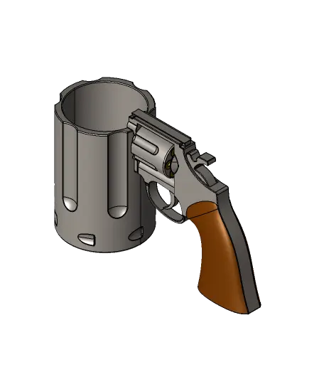 Revolver 12oz Can Cup — modelo 3D