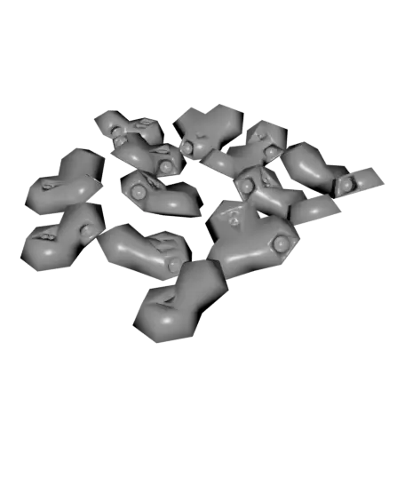 Icosaedron_60mm_6X3mm.stl — modelo 3D