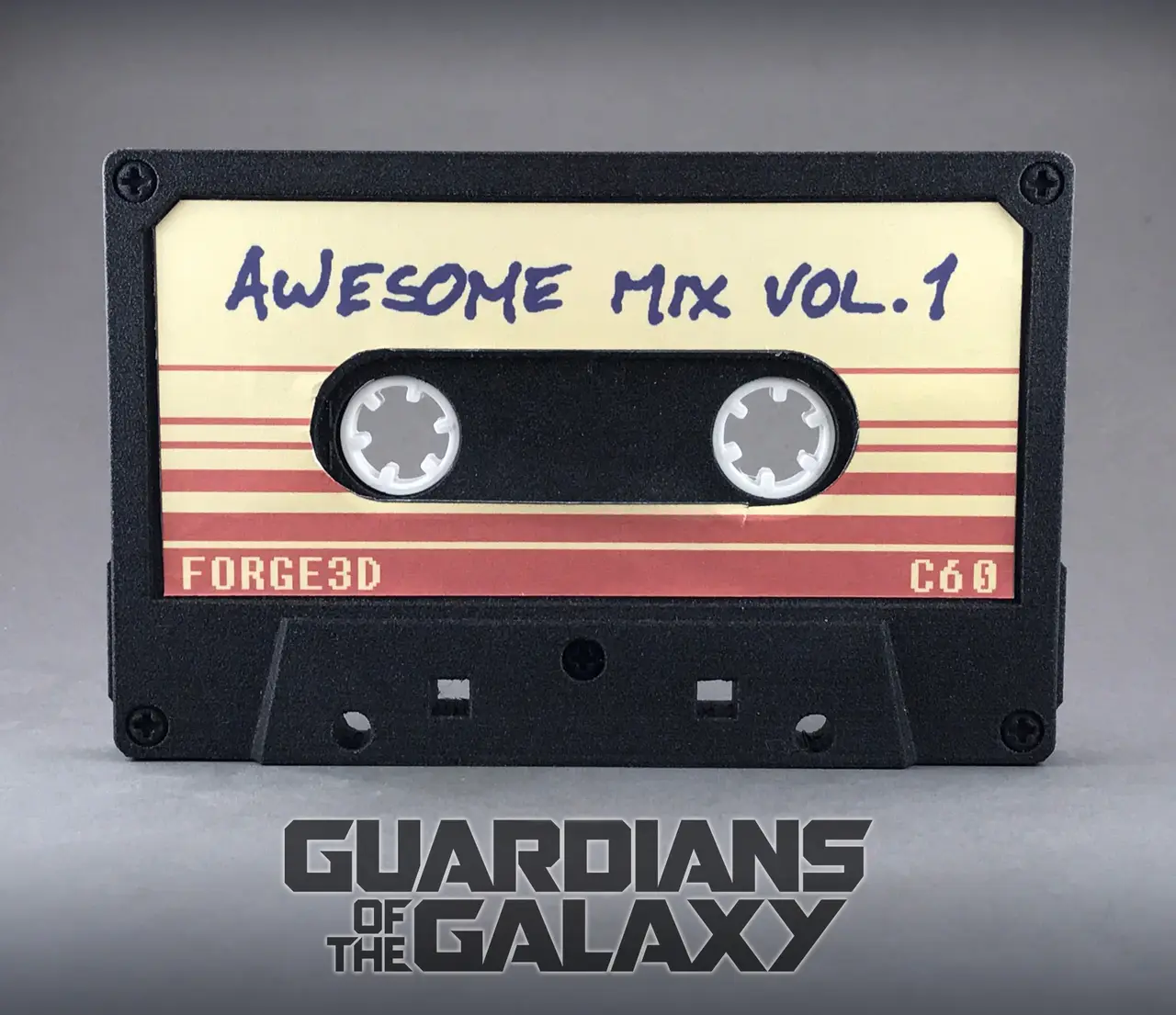 Awesome Mix Tape from Guardians of the Galaxy — modelo 3D