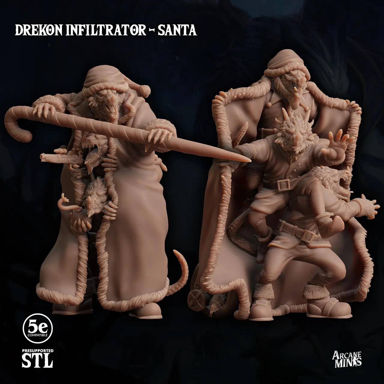 Drekon Infiltrator - Santa Disguise — modelo 3D