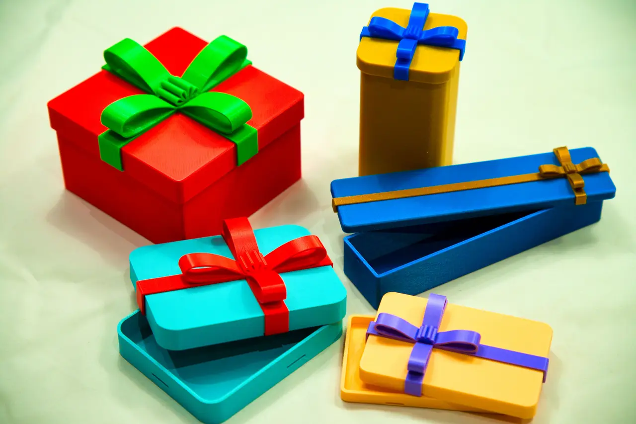 Elegant Gift Box - 150 Sizes — modelo 3D
