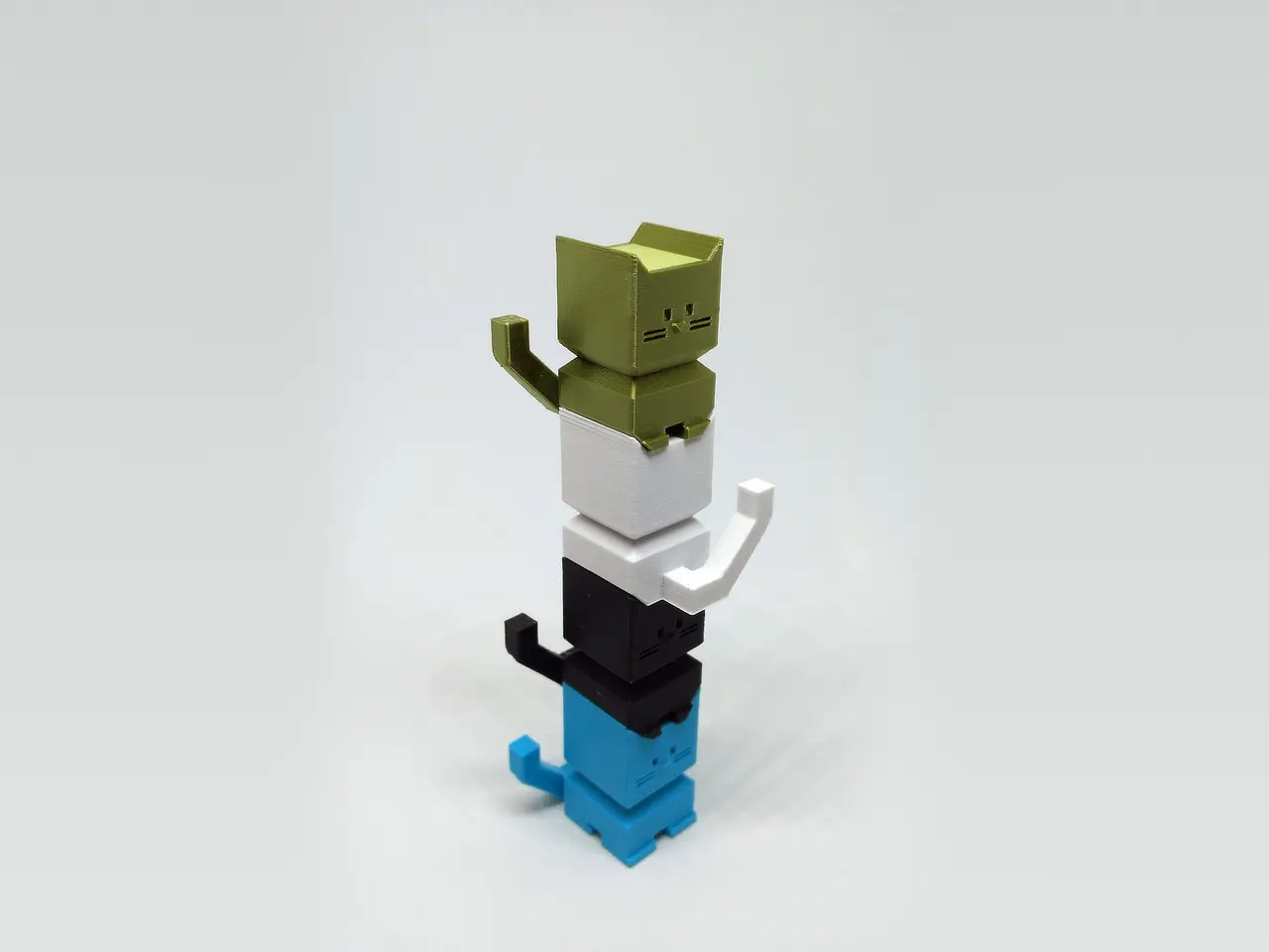Stacktocat - The Stackable Calibration Cat — modelo 3D
