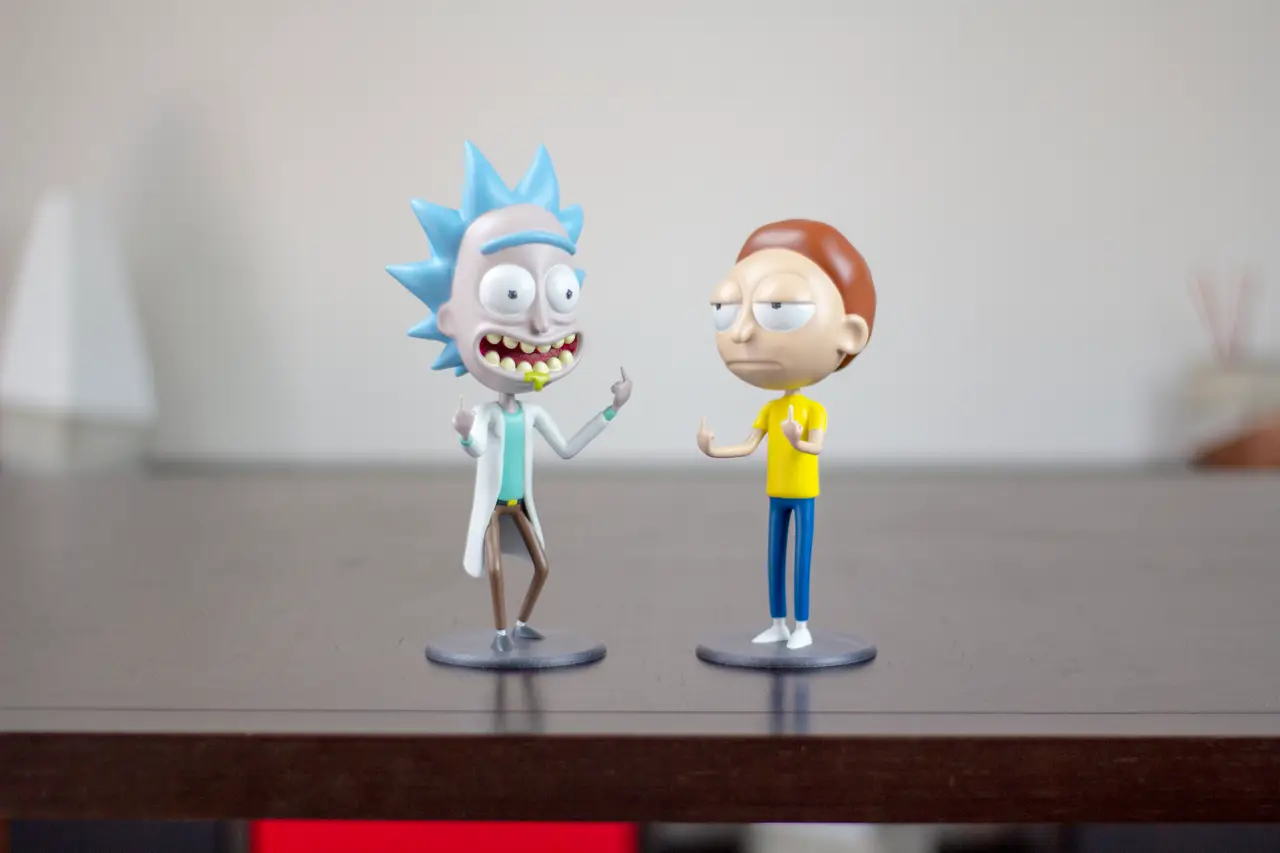 Morty Bobble Head de "Rick and Morty" — modelo 3D