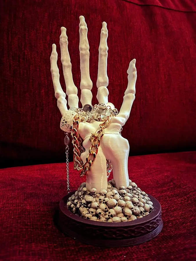 Skeletal Hand stand — modelo 3D