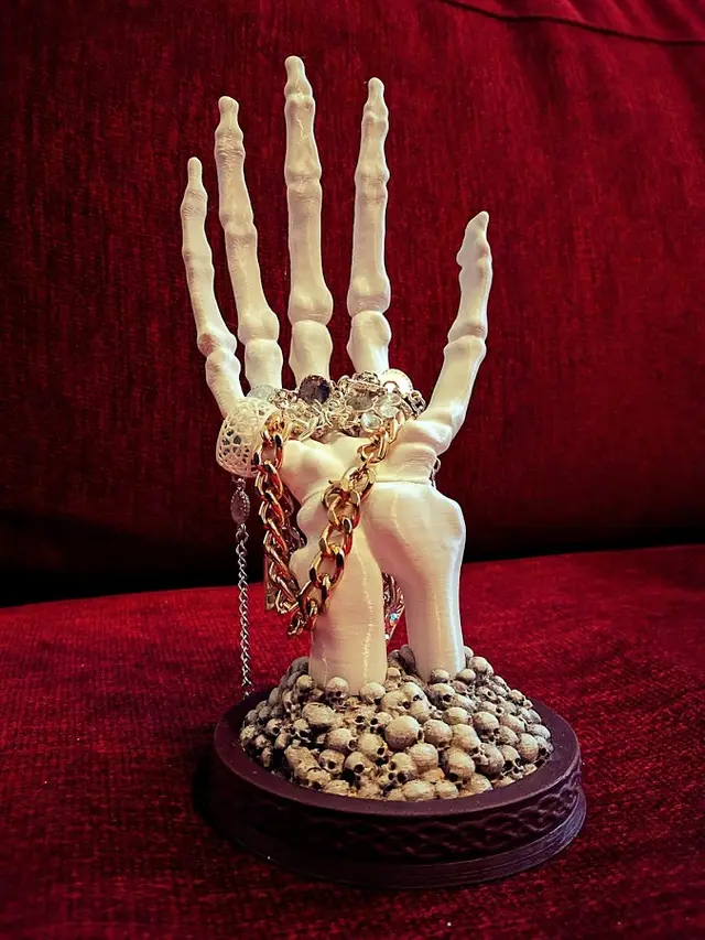 Skeletal Hand stand — modelo 3D