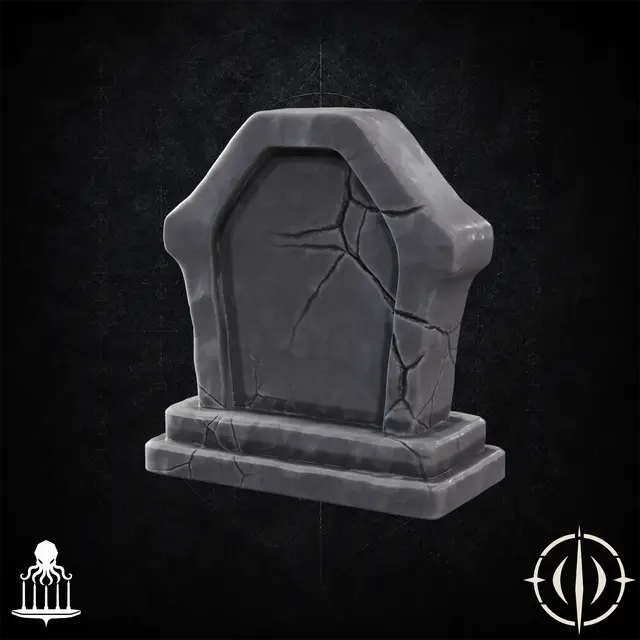 Tombstone Duo – Free STL — modelo 3D