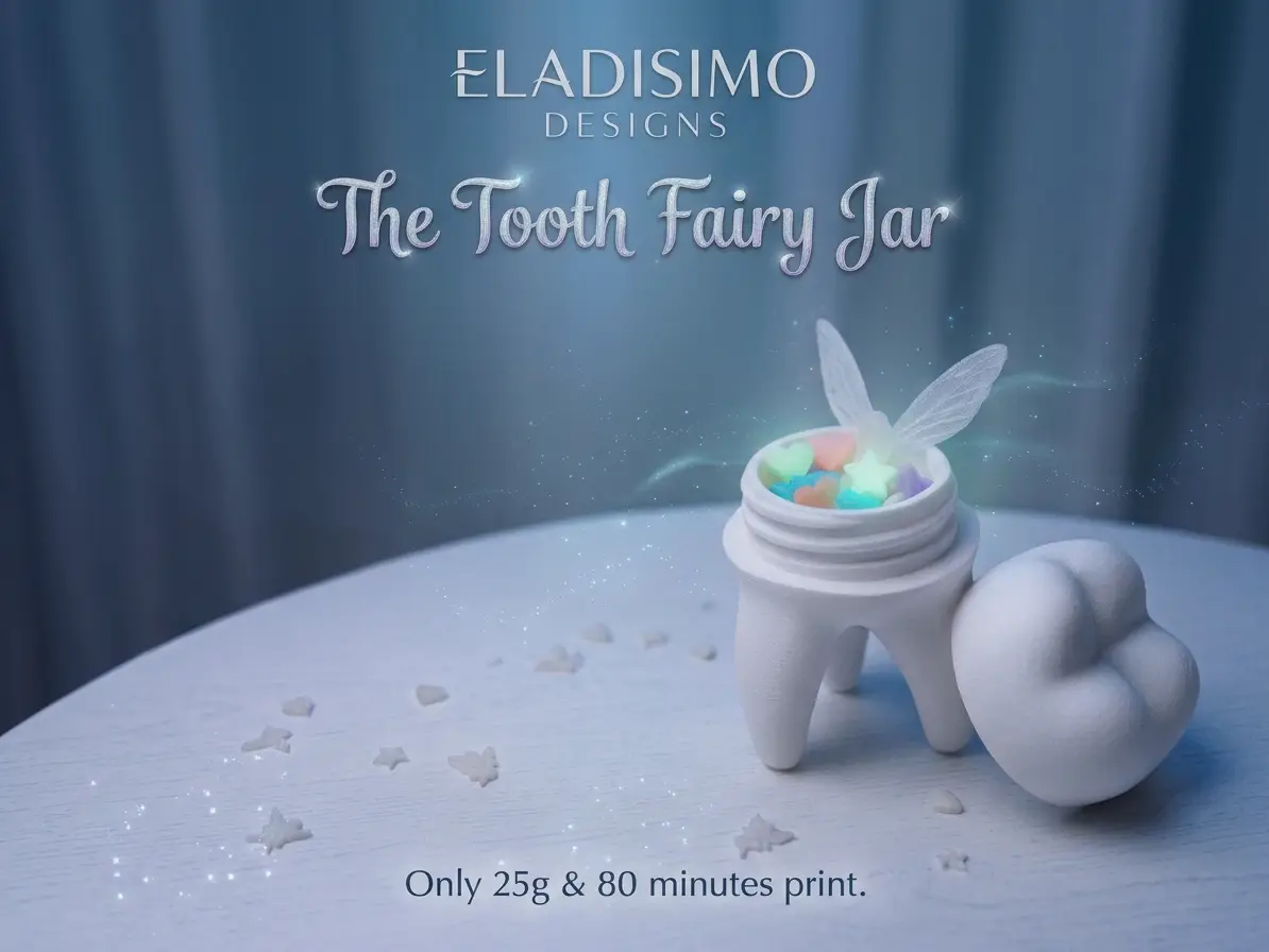 The Tooth Fairy Jar — modelo 3D
