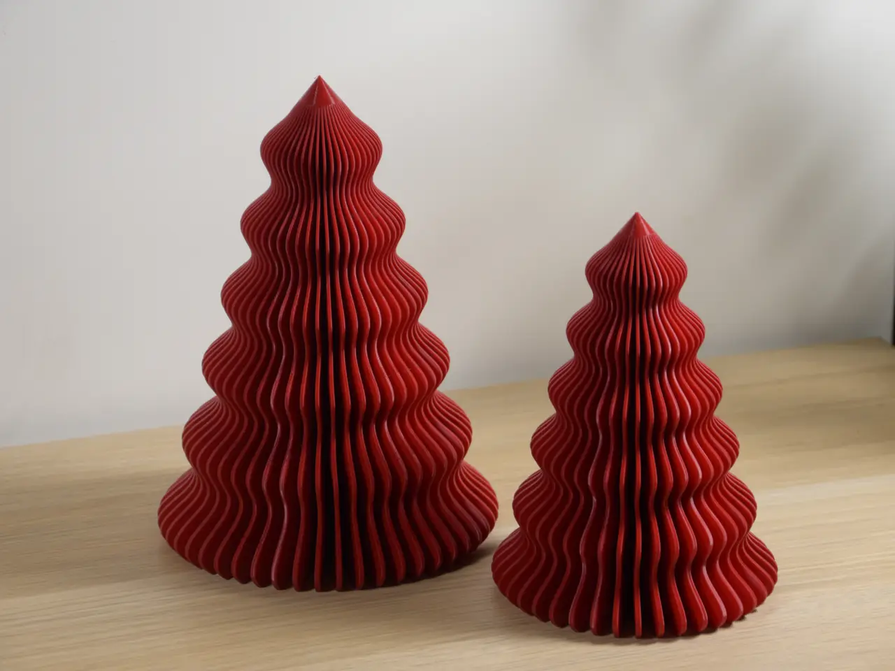 Wave Christmas Trees — modelo 3D