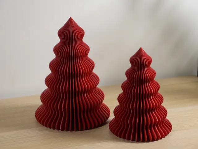 Wave Christmas Trees — modelo 3D