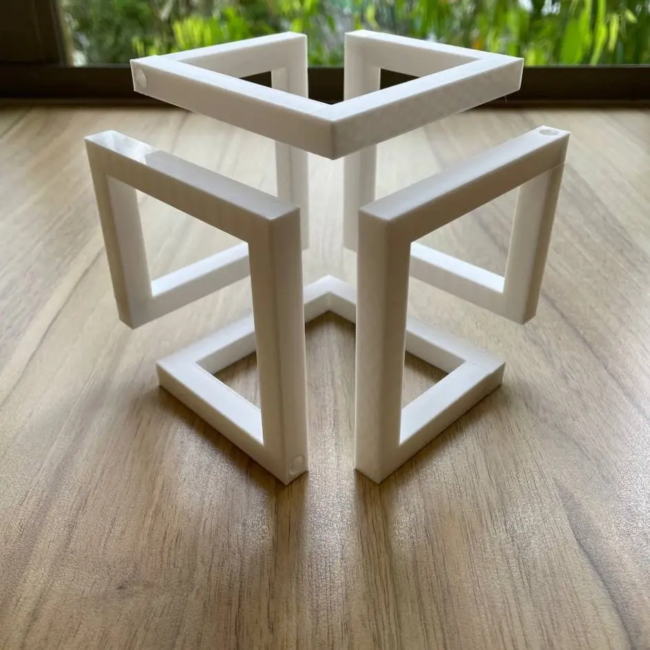 Impossible cube — modelo 3D