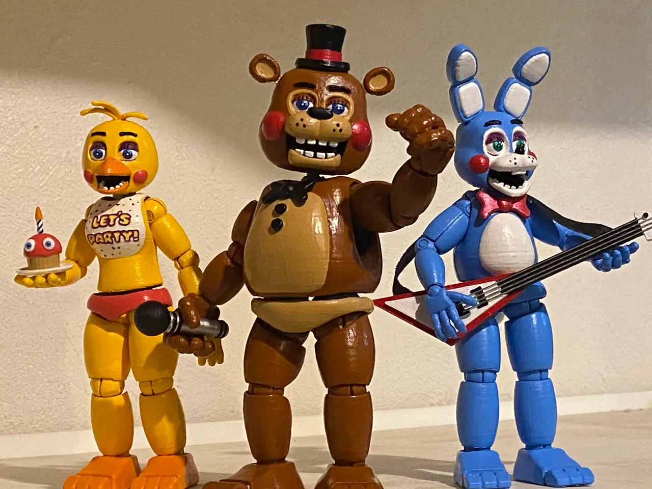 Five Nights at Freddy's- Articulated Toy Animatronics, 6" Tall — modelo 3D