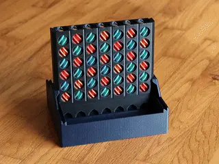 Cascade Connect - A Self Sorting Connect 4 — modelo 3D