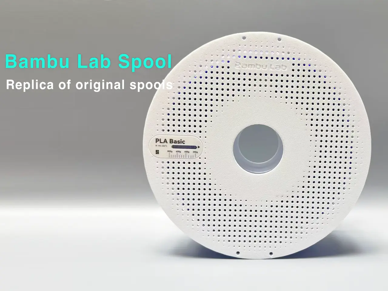 bambu lab spool (Replica of original spools) — modelo 3D