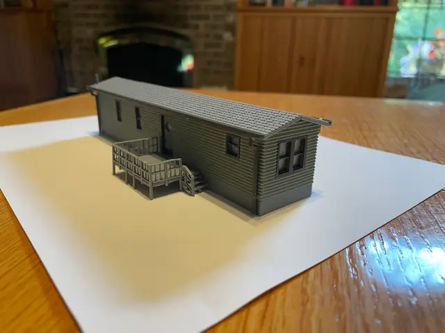 HO Scale Mobile Home 5 — modelo 3D
