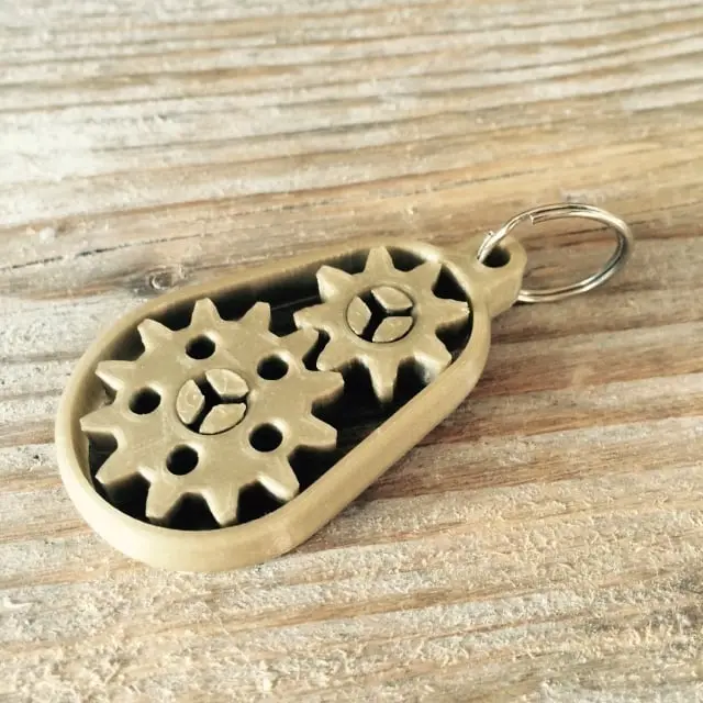 Gearbox Keychain — modelo 3D