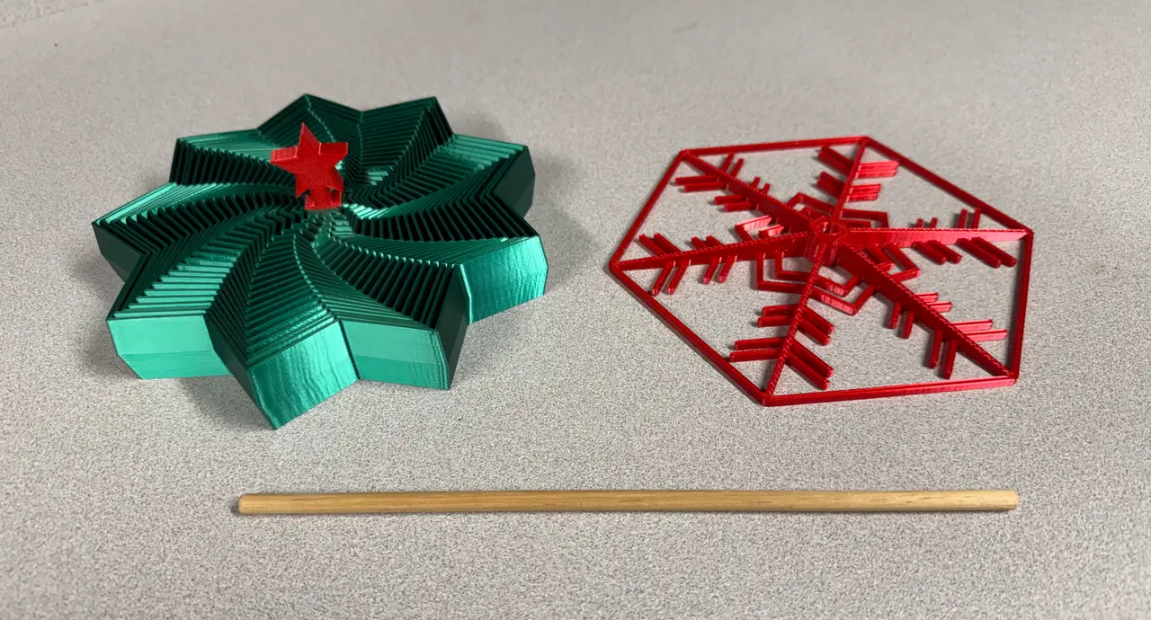 Snowflake Base For Collapsible Christmas Tree — modelo 3D