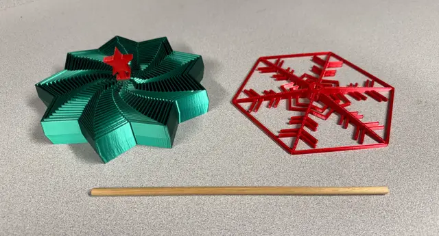 Snowflake Base For Collapsible Christmas Tree — modelo 3D