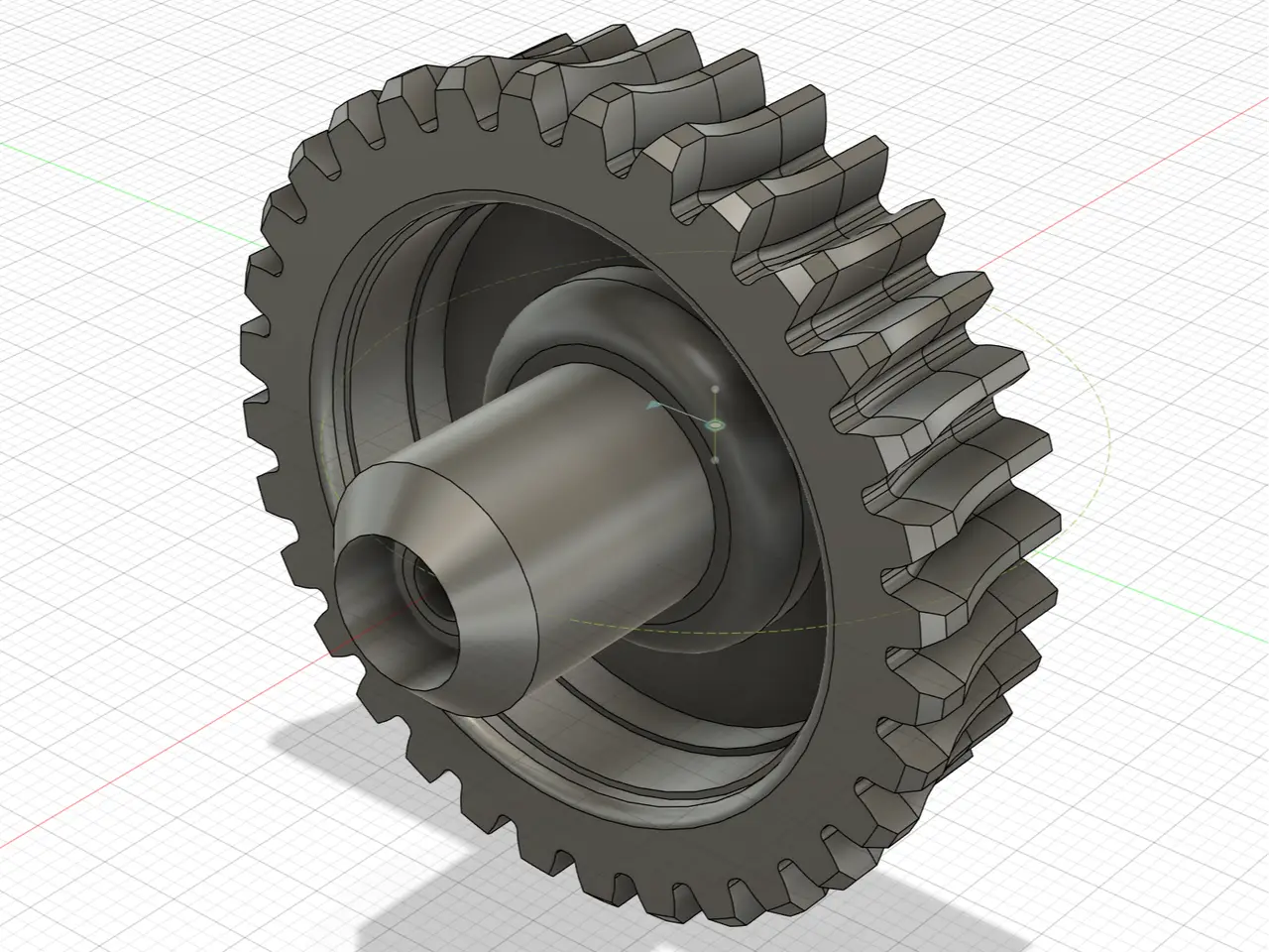 jobo cpe2 plus lift 升臂冲洗机驱动齿轮 — modelo 3D
