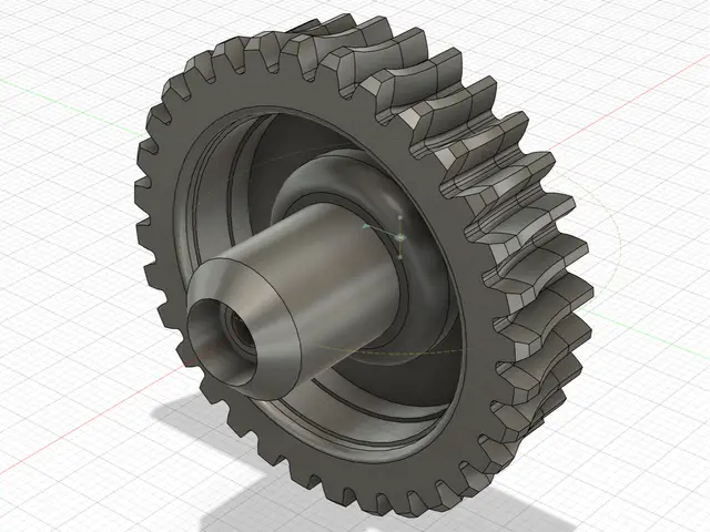jobo cpe2 plus lift 升臂冲洗机驱动齿轮 — modelo 3D