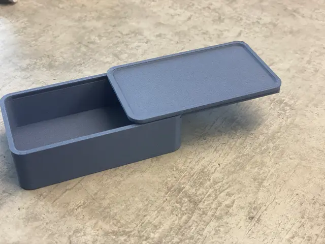 Box with Lid Mini Slide Box — modelo 3D