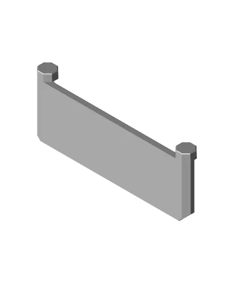 6x2 MU - Simple Bolt-Locked Shelf — modelo 3D