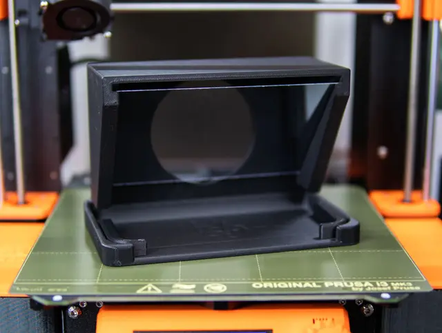 Camera Lens Mounted Teleprompter — modelo 3D