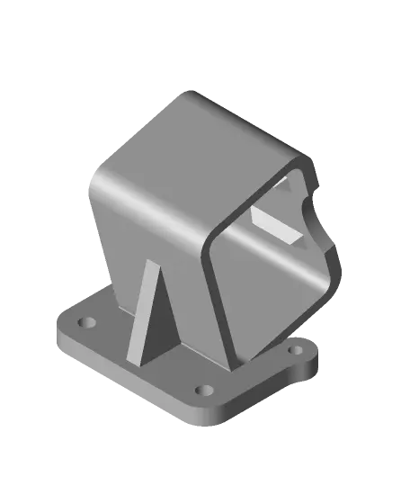 Pirx Mini Caddx Peanut Mount — modelo 3D