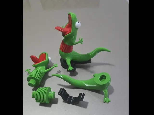 Lagartixa Maluca 4.0 — modelo 3D