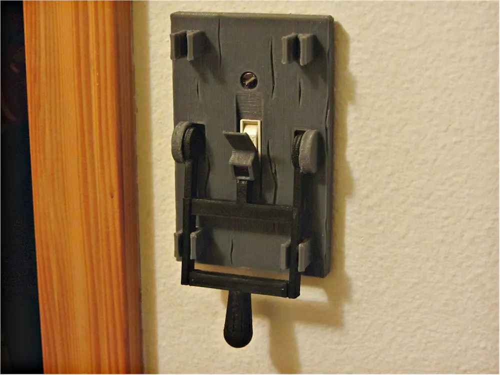 Frankenstein Light Switch Plate — modelo 3D