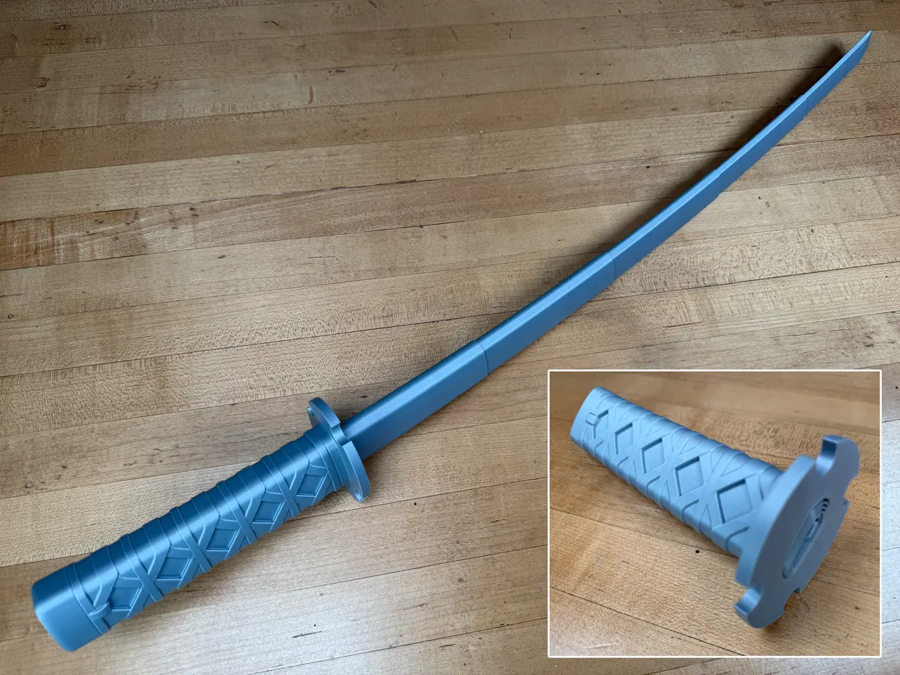 Sakonji’s Print-in-Place Collapsing Sword — modelo 3D