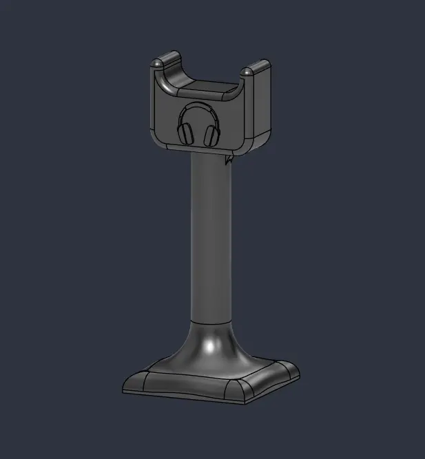Head Phone Stand — modelo 3D