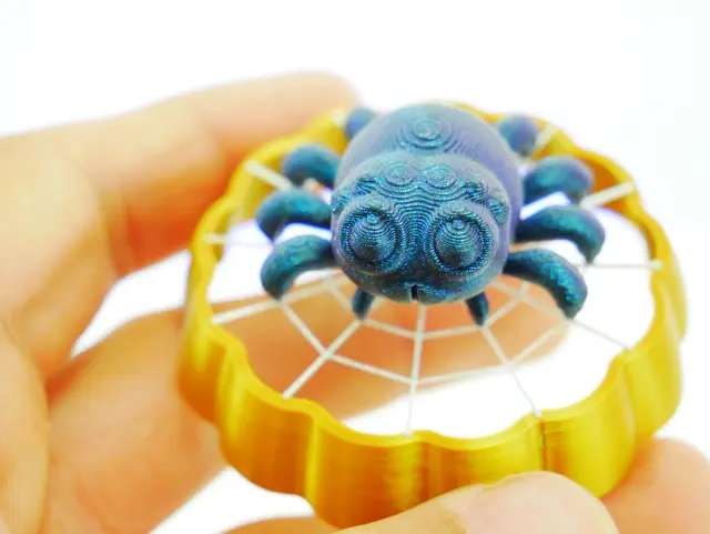 Spider's Web ~ A 3D Printer stress test — modelo 3D