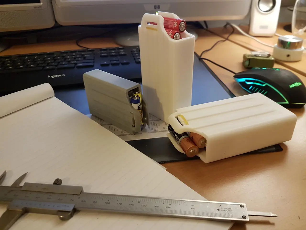 Battery Ammo Clip AAA — modelo 3D