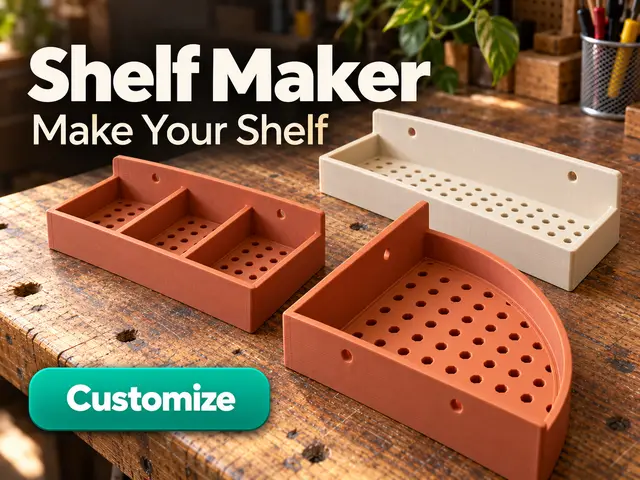 Shelf Maker | Make your Shelf — modelo 3D