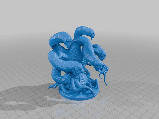 AI TRIPO monster 83 3d model — modelo 3D