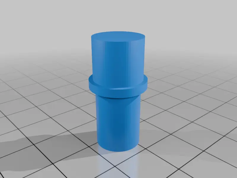 Opel Corsa C Parcel Shelf Pin — modelo 3D