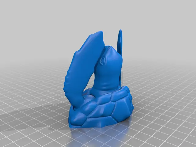 Loggerhead Sea Turtle (poseable) — modelo 3D
