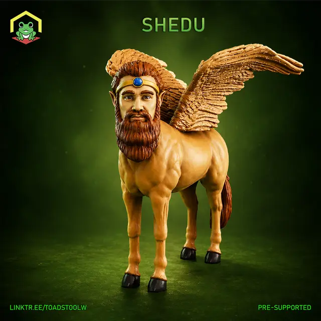 Shedu — modelo 3D