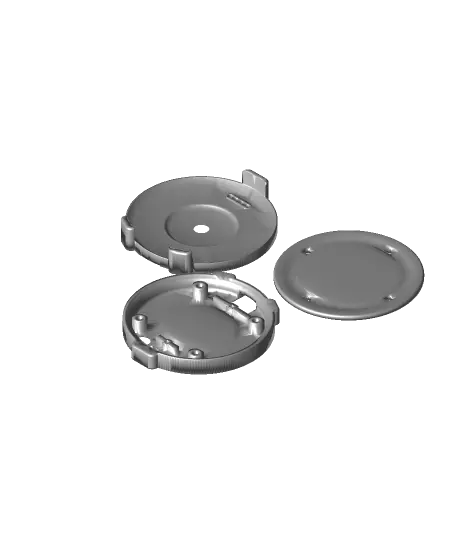 TicWatch Pro 3 Micro USB Data Dock Less Support Material — modelo 3D