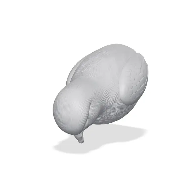 Dove Bust 3D Print STL — modelo 3D