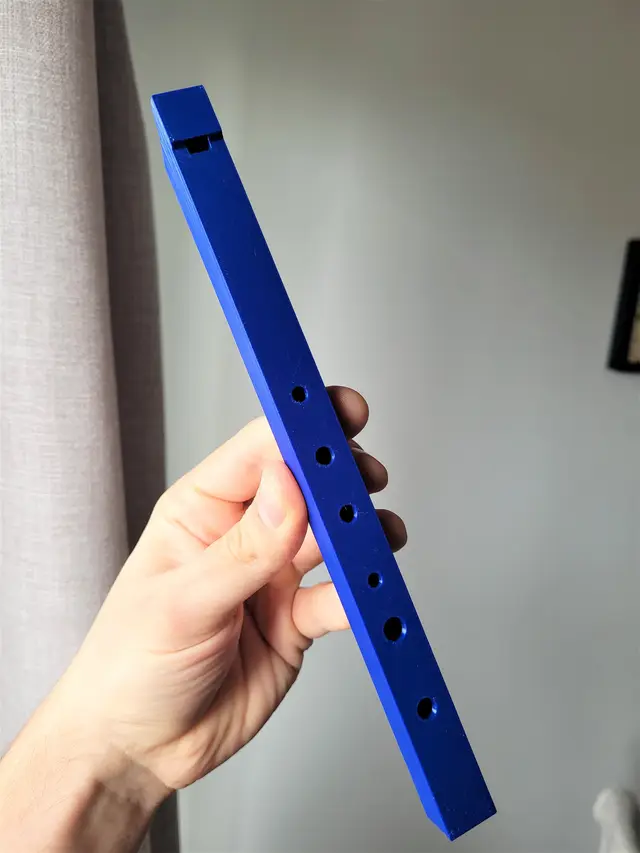 Square Flute In E — modelo 3D